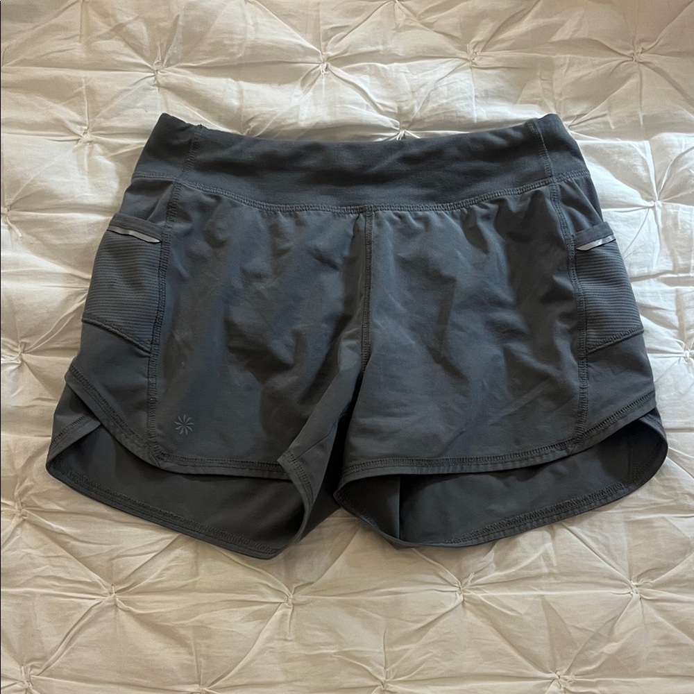 Gray Athleta Shorts